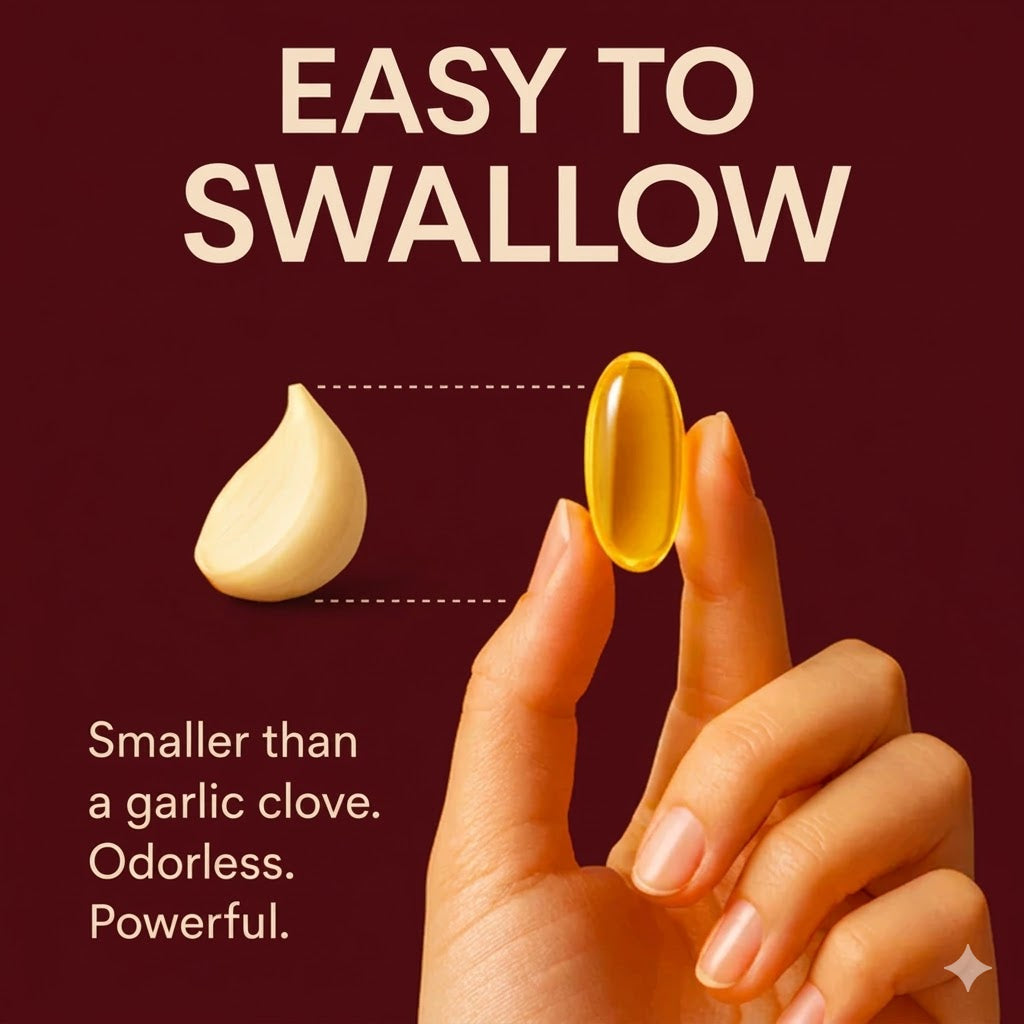 Aged Garlic Extract — Clinically Studied For Healthy Blood Pressure