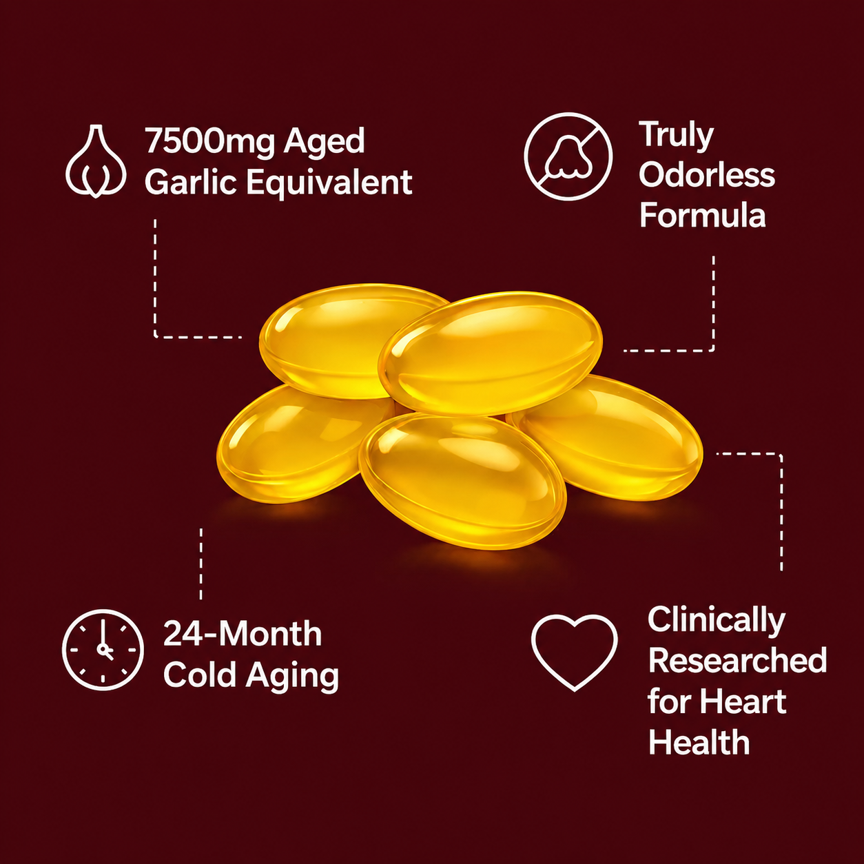 Aged Garlic Extract — Clinically Studied For Healthy Blood Pressure
