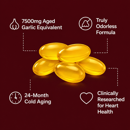 Aged Garlic Extract — Clinically Studied For Healthy Blood Pressure