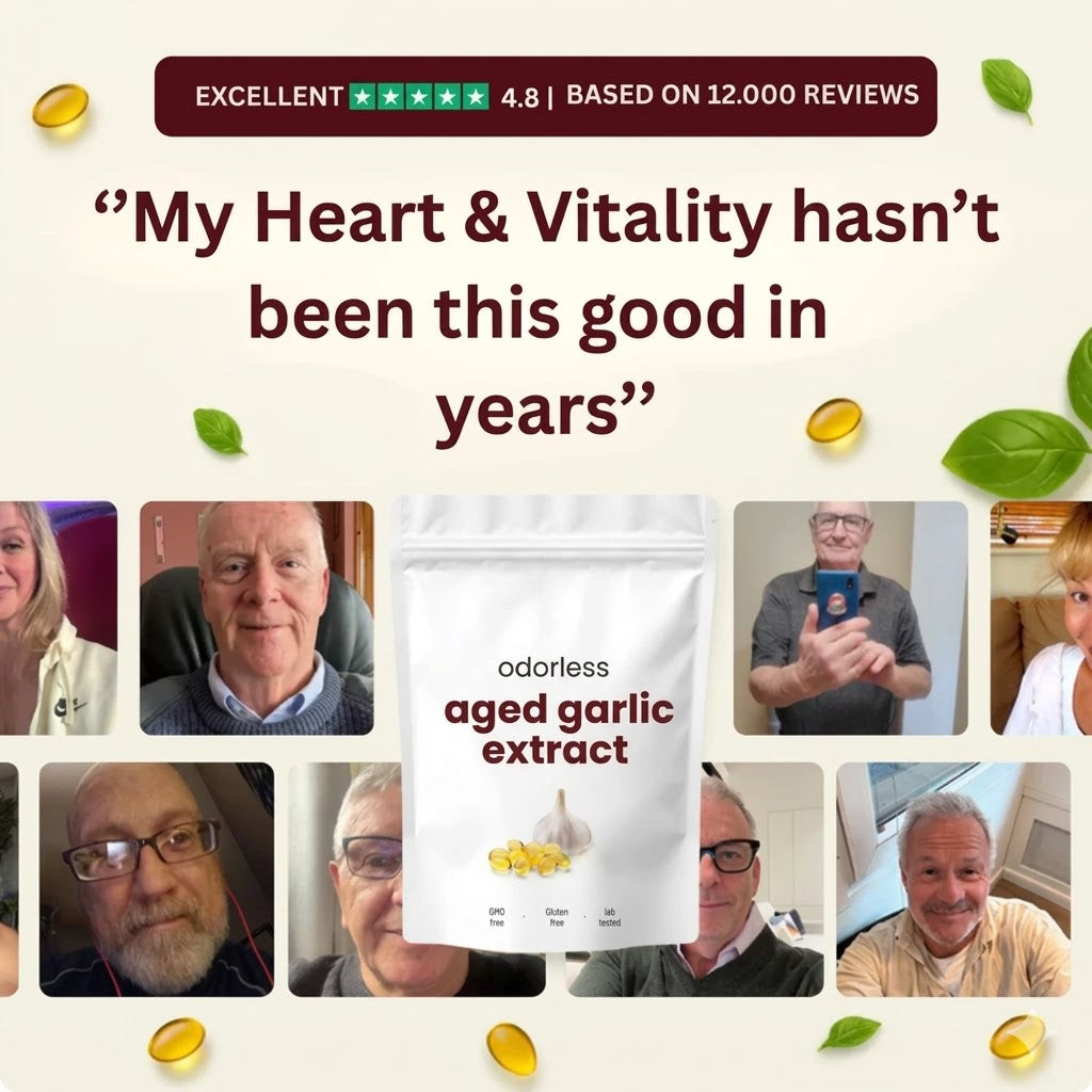 Aged Garlic Extract — Clinically Studied For Healthy Blood Pressure