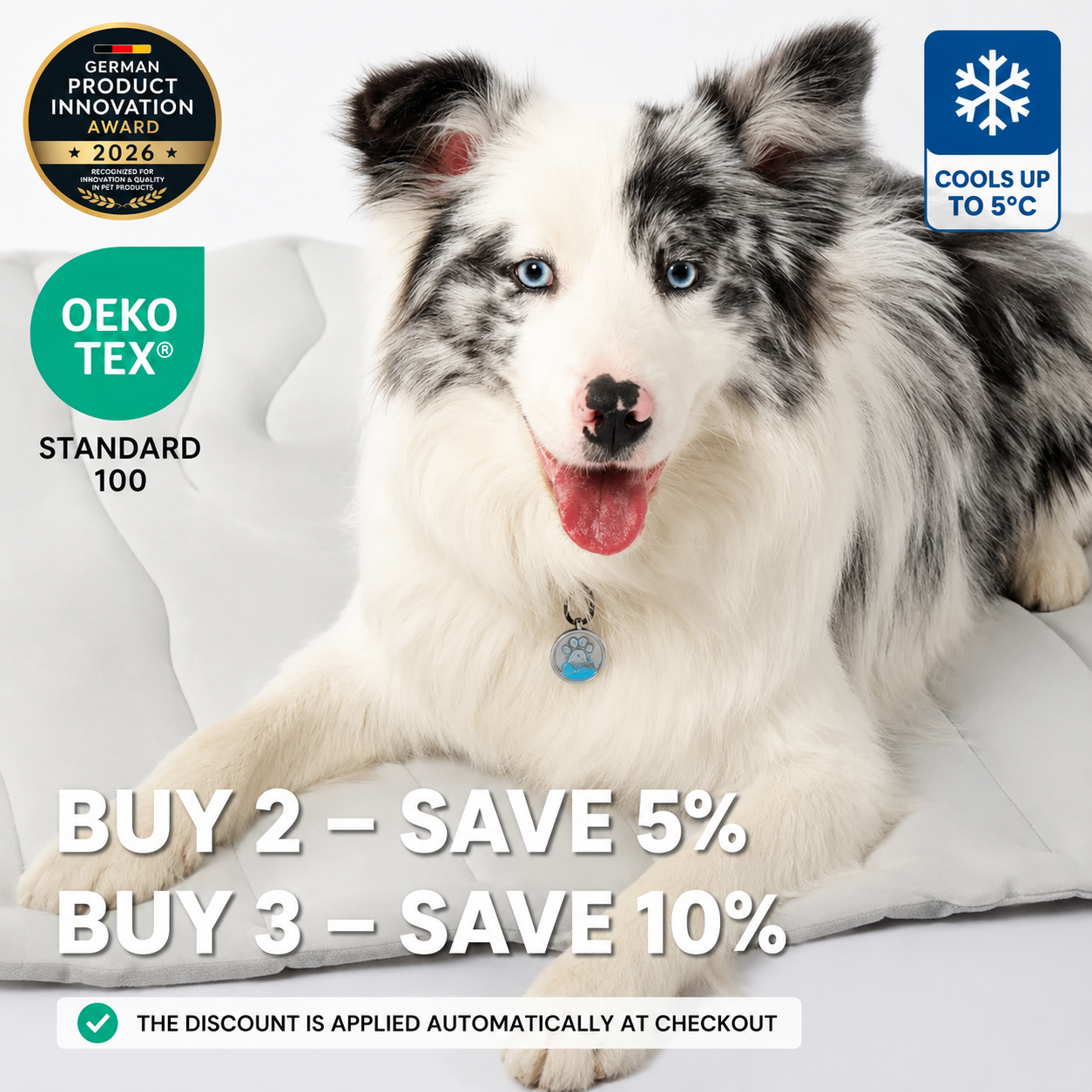 PrimeChill™ – The Innovative Cooling Mat for Dogs