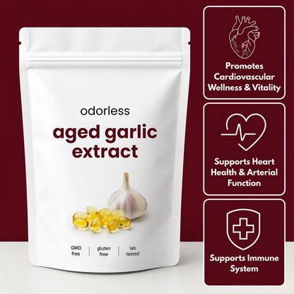 Aged Garlic Extract — Clinically Studied For Healthy Blood Pressure